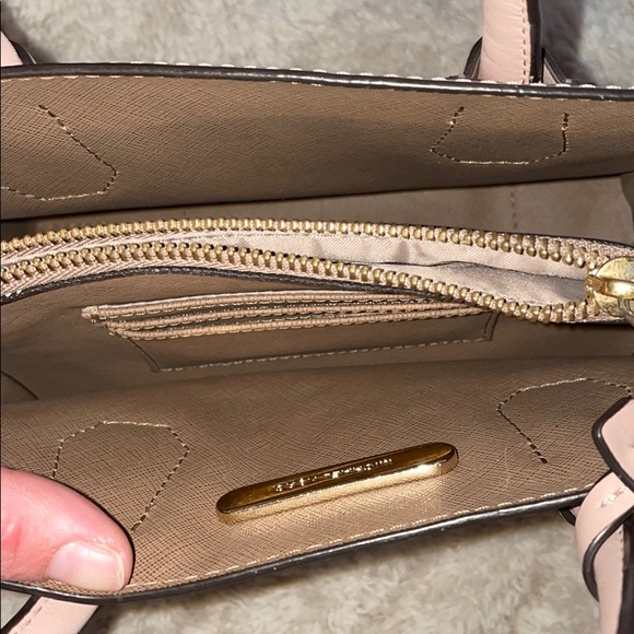 Michael Kors pink mini purse and pink wallet - Picture 2 of 5